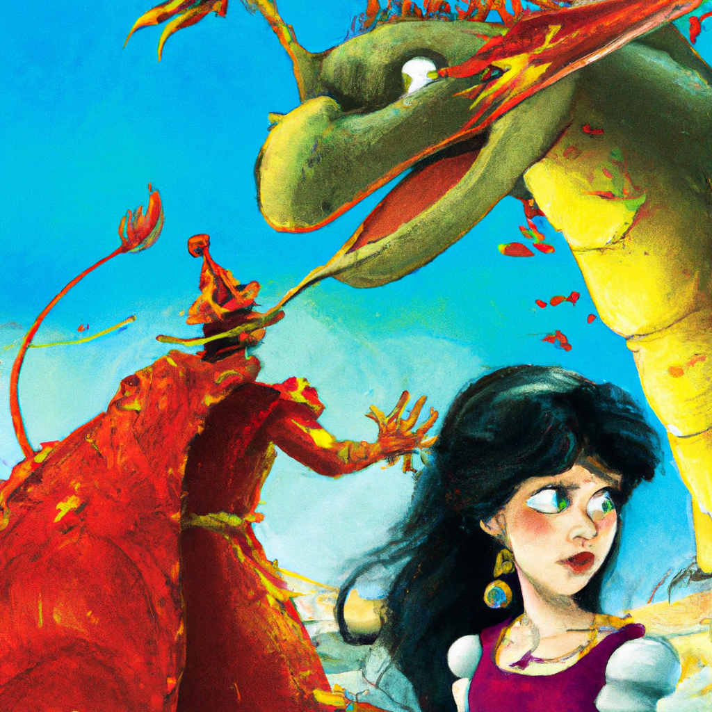 La princesa valiente y el dragón