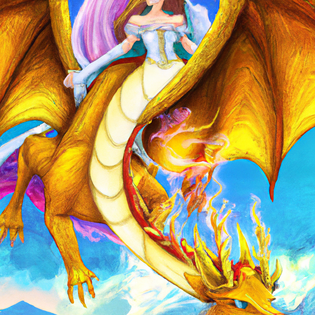 La princesa y el dragón dorado