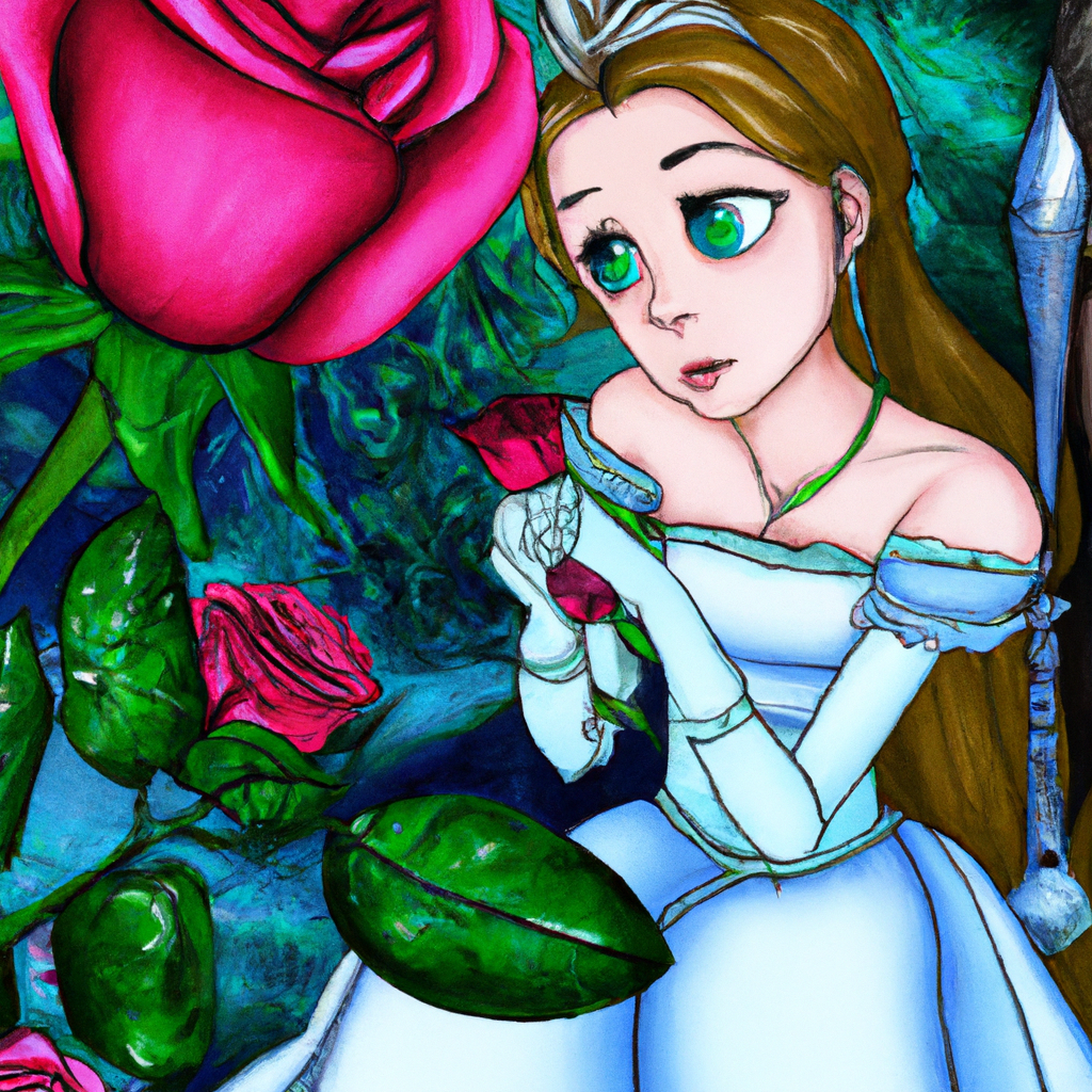 La princesa y la rosa de cristal
