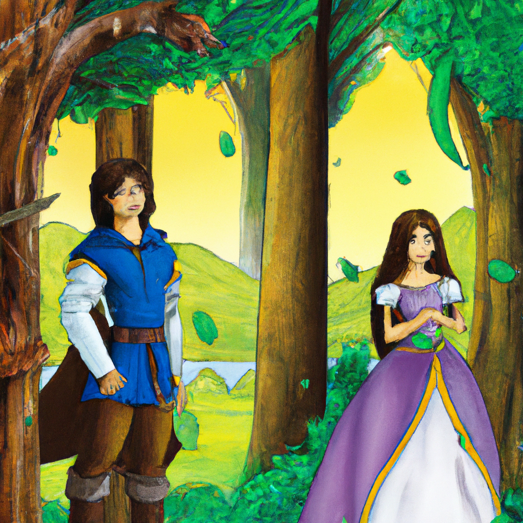 La princesa y el guardián del bosque