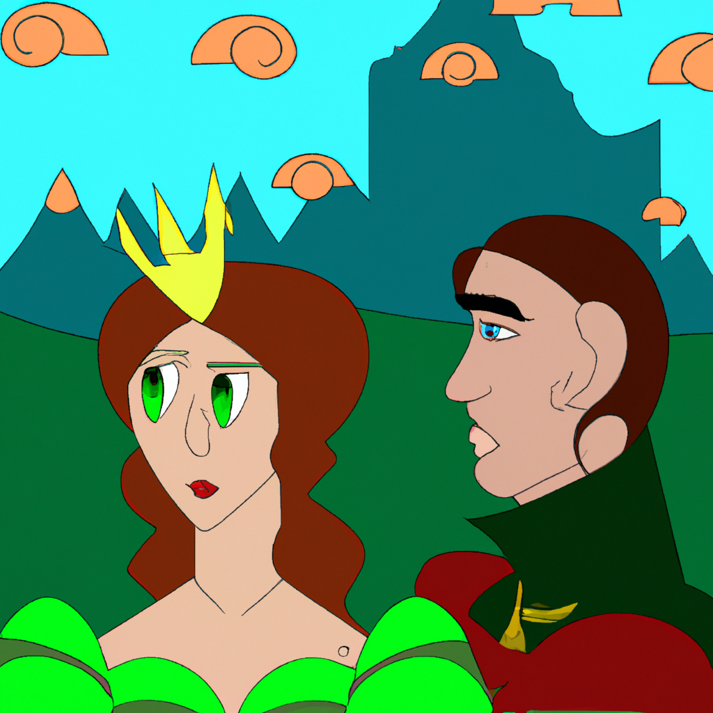La princesa y el príncipe de la montaña