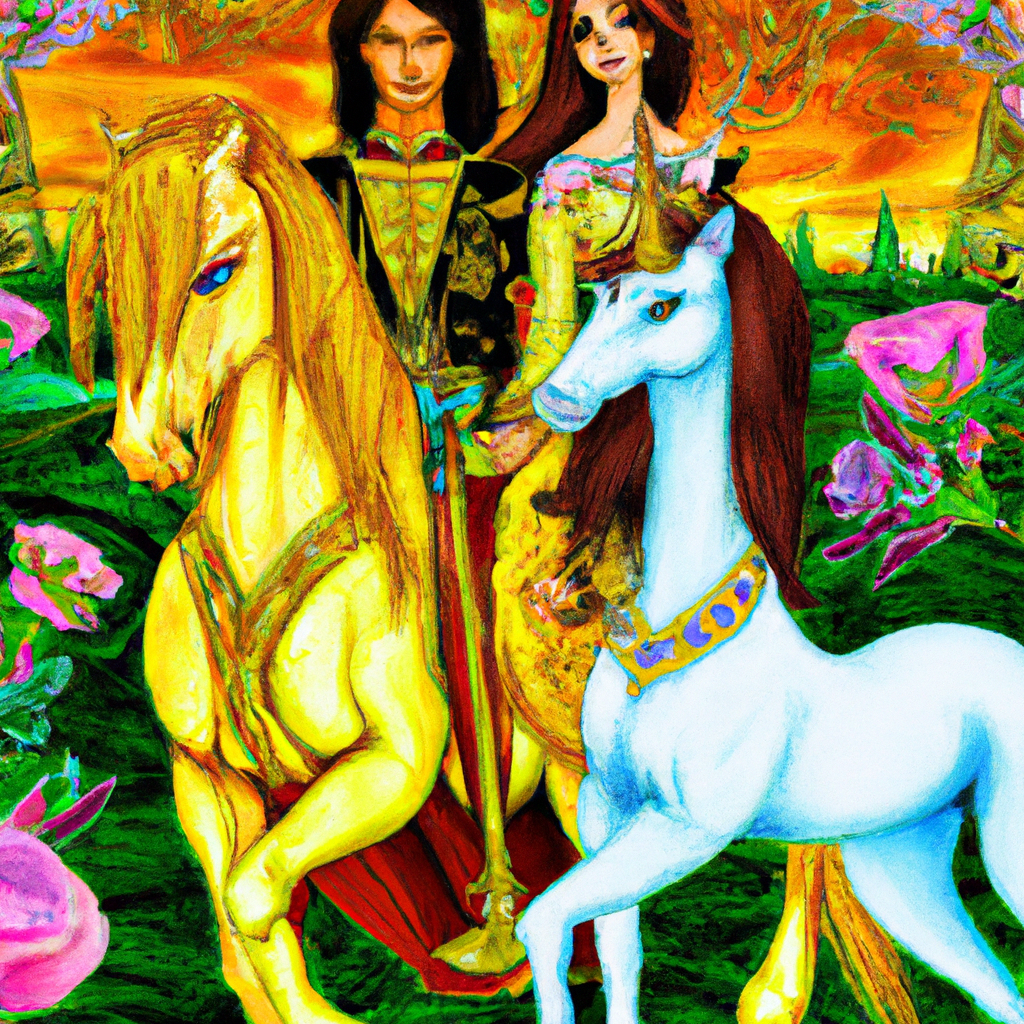 La princesa y el unicornio dorado